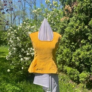 VTG Mustard Yellow Women's Top